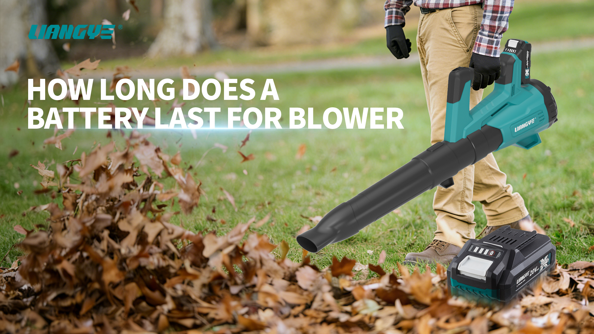 How Long Does A Battery Last on A Cordless Leaf Blower?